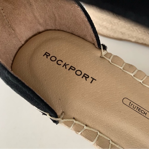 Rockport Womens Marah Ankle Strap wedge espadrille sandals US 9.5 W wide width - Picture 2 of 11